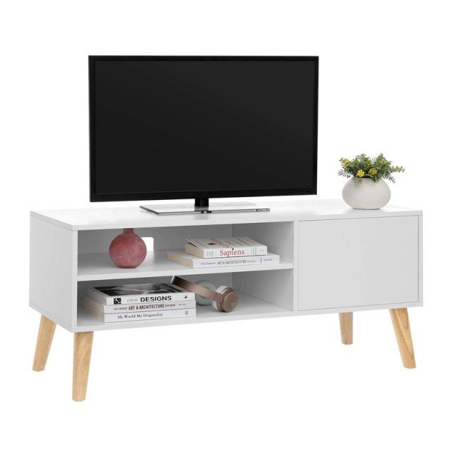 Ξύλινο Έπιπλο Τηλεόρασης 110 x 40 x 49.5 cm VASAGLE LTV09WT