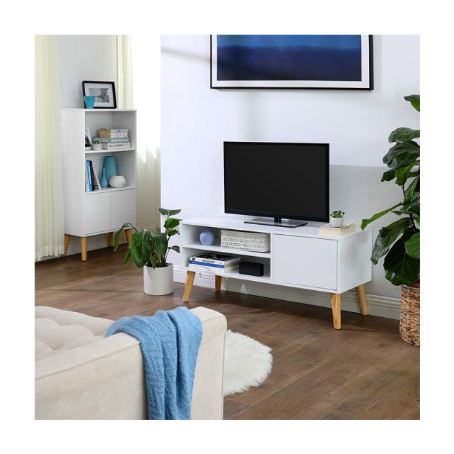 Ξύλινο Έπιπλο Τηλεόρασης 110 x 40 x 49.5 cm VASAGLE LTV09WT