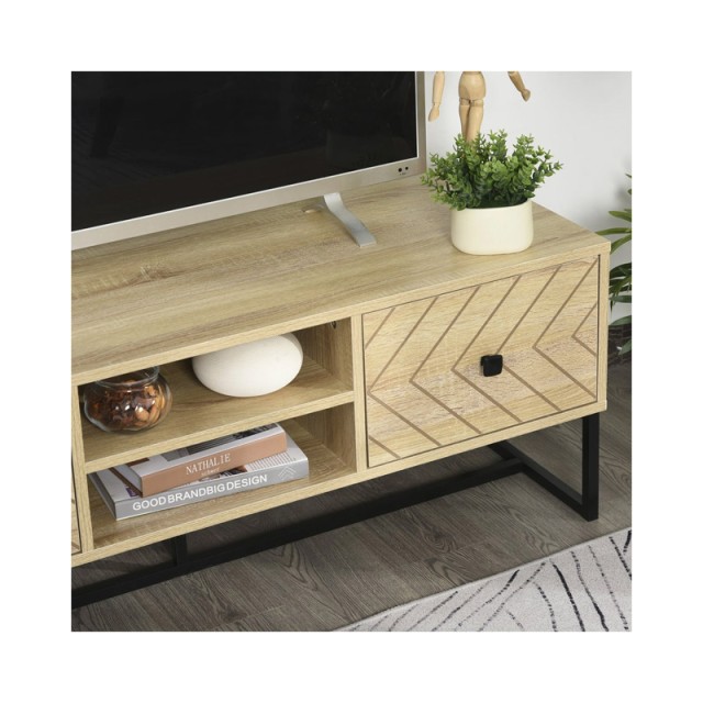 Ξύλινο Έπιπλο Τηλεόρασης 120 x 39 x 44.5 cm HOMCOM 833-876