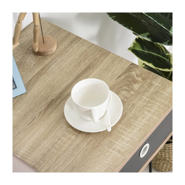 Ξύλινο Γραφείο με 3 Συρτάρια 77.5 x 50 x 110 cm HOMCOM 836-241GN