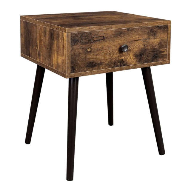 Ξύλινο Κομοδίνο με 1 Συρτάρι 40 x 48 x 55.5 cm VASAGLE LET176B01