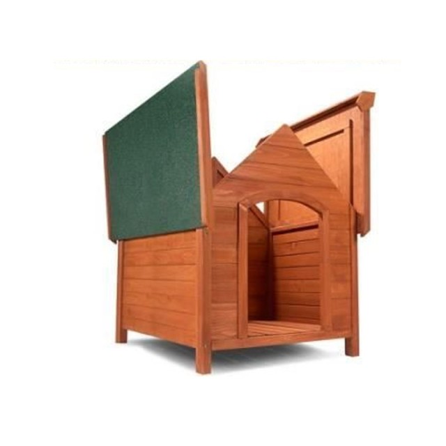 Ξύλινο Σπίτι Σκύλου M/L 65.5 x 74 x 83 cm Pratik GARDEN 30100048