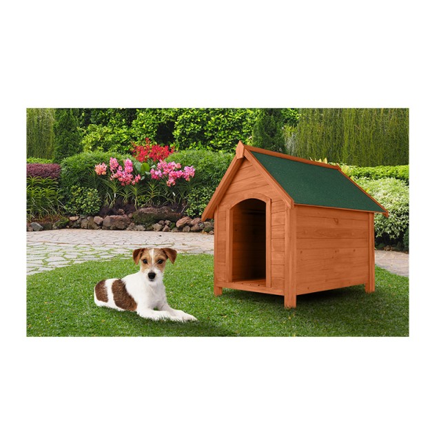 Ξύλινο Σπίτι Σκύλου M/L 65.5 x 74 x 83 cm Pratik GARDEN 30100048
