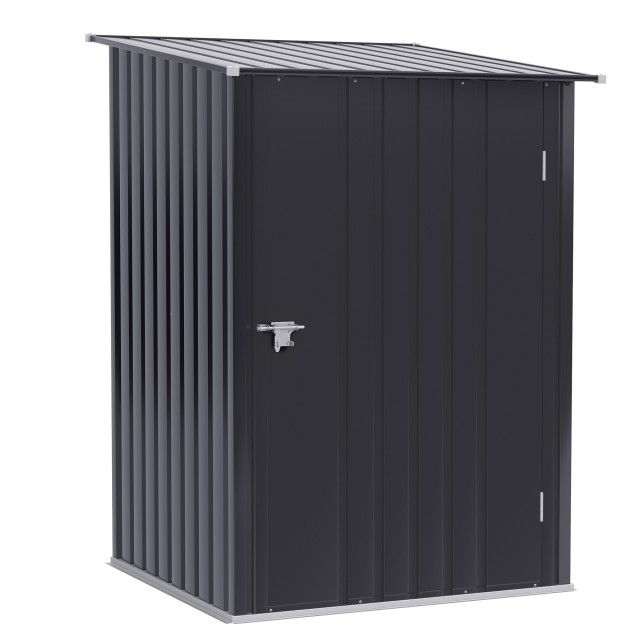 Outsunny Garden Shed Εργαλειοθήκη σε ατσάλινο φύλλο με κλειδαριά, 1...