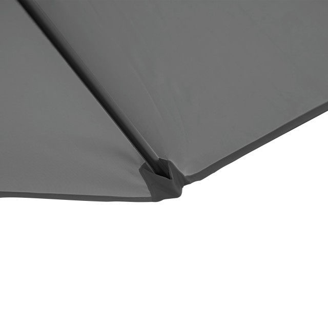 Outsunny Garden Parasol με περιστροφή 360° και πολυεστερικό κουβούκ...
