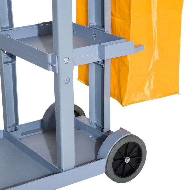 Homcom Professional Cleaning Cart with 100 Liter Bag 113 x 50,5 x 96,5cm 720-004