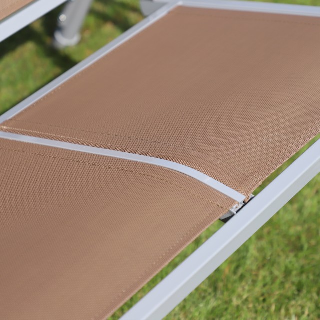 Outsunny Κούνια Κήπου 3 Θέσιων σε καφέ μέταλλο 170 x 112 x 153 cm 84A-059BN