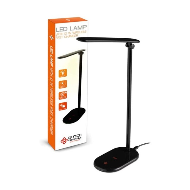 Λάμπα Γραφείου LED με Ασύρματη Φόρτιση Qi 10 W Dutch Originals 8720195382928