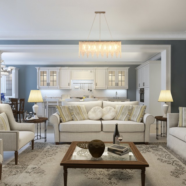 HOMCOM Modern Drop Chandelier, 128 κρυστάλλινα μενταγιόν και μεταλλική βάση, 7 E14 40W Attacks, 80x20x130cm Ασημί B31-275