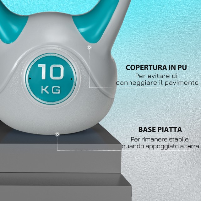 Kettlebell 10 Kg SPORTNOW A91-255V04DG
