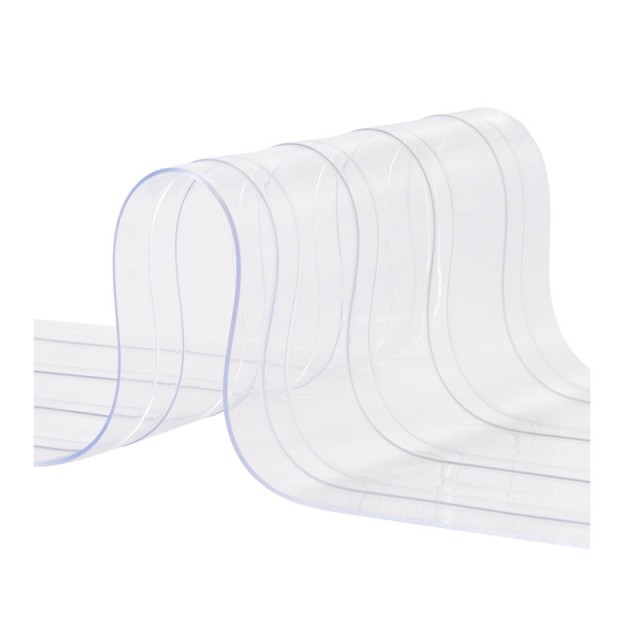 Λωριδοκουρτίνα από PVC Διάφανη 5000 x 20 cm VEVOR JPVC164X81PCSCNTTV0