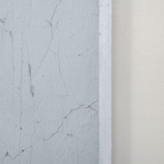 Εκτύπωση καμβά ξύλου πεύκου HOMCOM 120x90cm για σπίτι και γραφείο, γκρι και λευκό L00-010