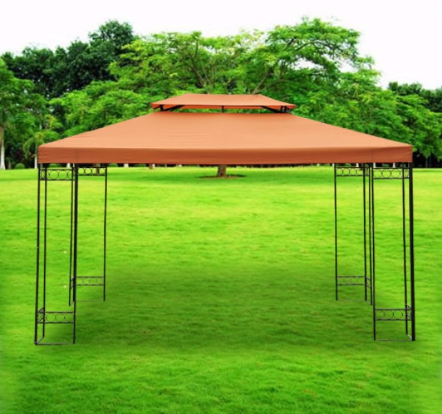 Outsunny Αντικατάσταση Κιόσκι Στέγης, Ισόγειο, 3x3m 100110-053TE
