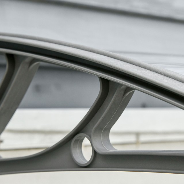 Outsunny κουβούκλιο σε Anti-UV Outdoor Polycarbonate για Πόρτες και Παράθυρα, 100x80cm B70-051V01