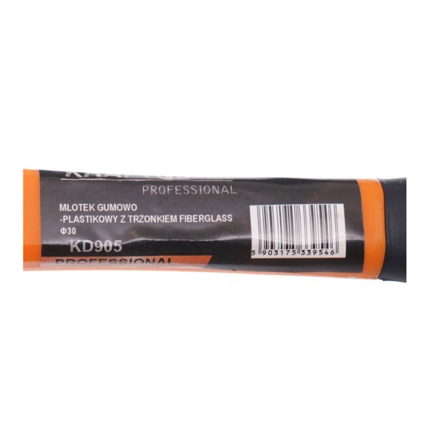 Μαλακό Σφυρί - Ματσόλα Διπλής Όψης με Λαβή Fiberglass 27 cm Kraft&Dele KD-905