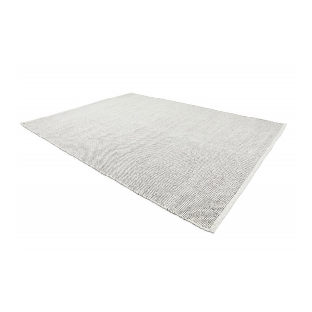 Wool Carpet 140 x 200 cm Color Black - White Lifa-Living 8719831791835