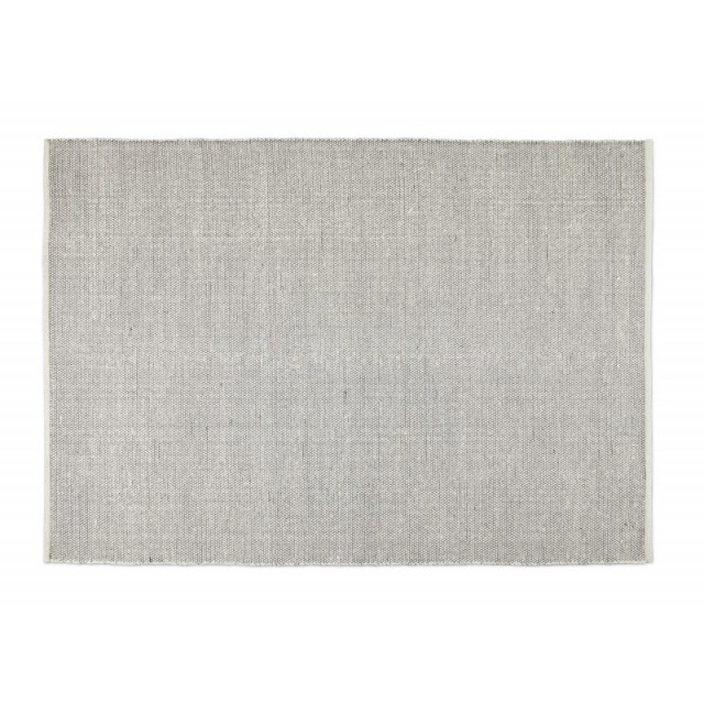 Wool Carpet 140 x 200 cm Color Black - White Lifa-Living 8719831791835