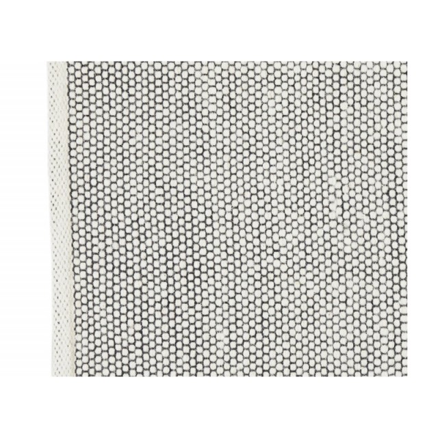 Μάλλινο Χαλί 160 x 230 cm Χρώματος Μαύρο - Λευκό Lifa-Living 8719831797509