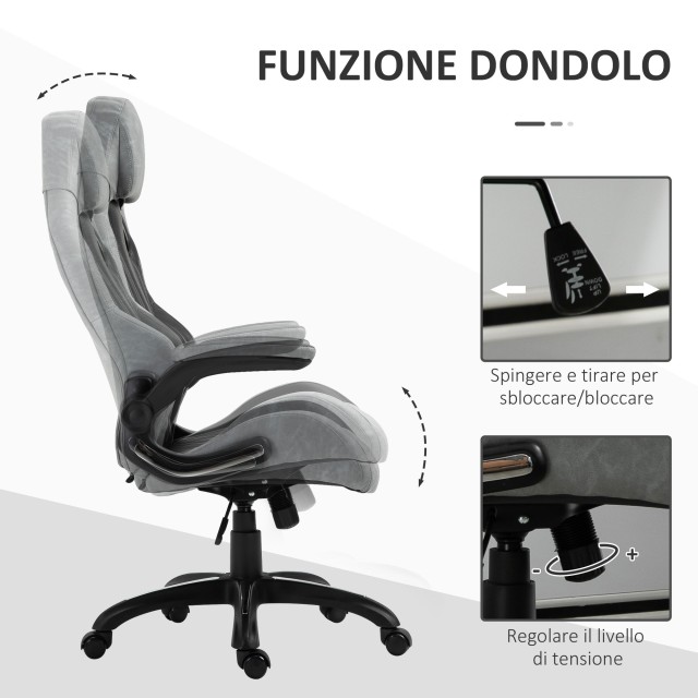 Καρέκλα Gaming 72.5 x 74 x 119.2-127.5 cm Vinsetto 921-310