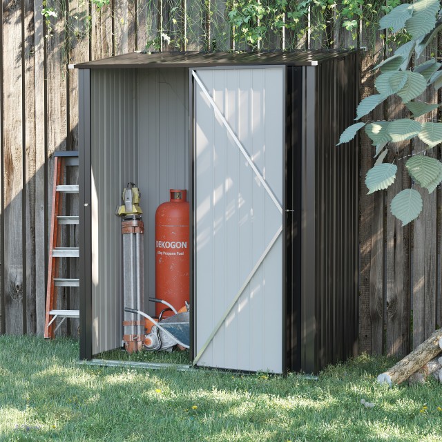 Outsunny Garden Shed Εργαλειοθήκη σε Ατσάλινο φύλλο με Κλειδαριά, 1...