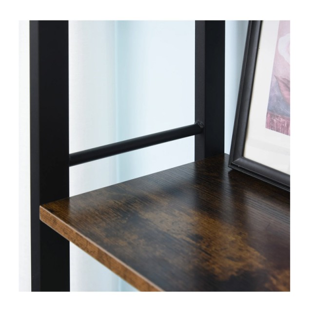Μεταλλική Βιβλιοθήκη με 4 Ράφια 74 x 29.5 x 154 cm HOMCOM 838-047