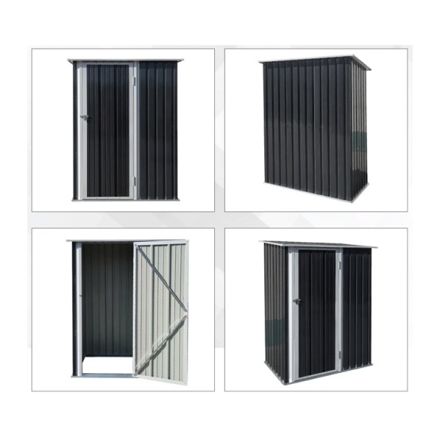 Μεταλλική Αποθήκη Κήπου 142 x 84 x 189 cm Outsunny 845-328V01GY
