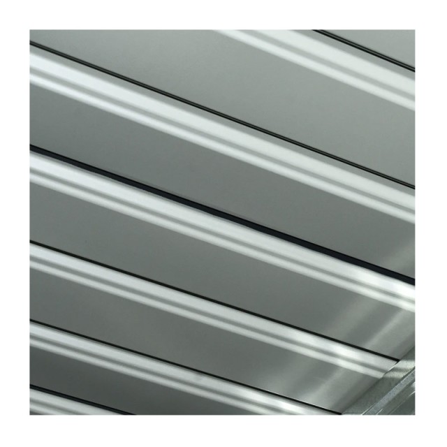 Μεταλλική Αποθήκη Κήπου από Γαλβανισμένο Ατσάλι 280 x 130 x 172 cm ...