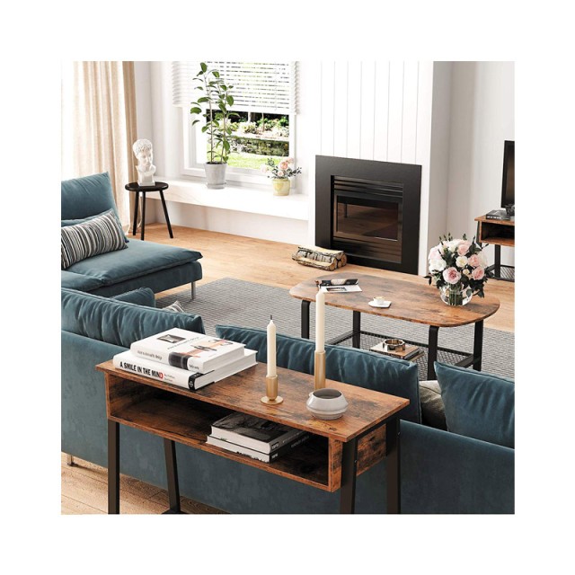 Μεταλλική Κονσόλα 100 x 35 x 80 cm VASAGLE LNT93X
