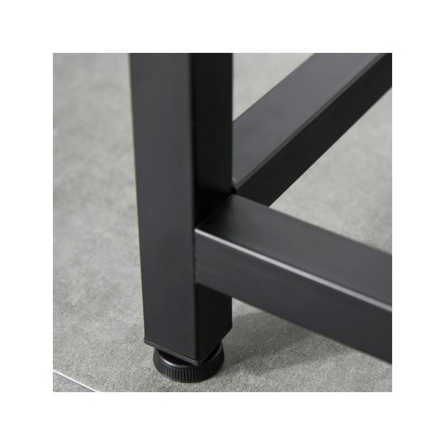 Μεταλλική Κονσόλα με 2 Συρτάρια 120 x 34 x 81 cm HOMCOM 837-099