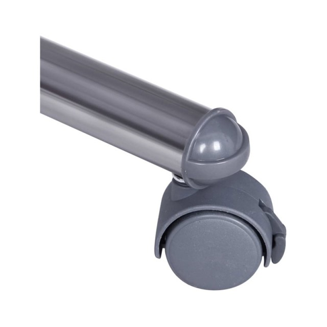 Μεταλλική Κρεμάστρα Ρούχων Δαπέδου 101-165 x 49 x 113-198 cm με Ρόδες Songmics LLR401