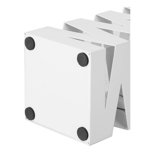 Μεταλλική Ομπρελοθήκη 15.5 x 15.5 x 49 cm Χρώματος Λευκό Songmics L...