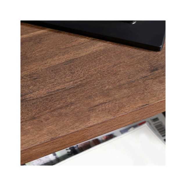 Μεταλλική Βιβλιοθήκη με 4 Ράφια 56 x 34 x 137.5 cm Χρώματος Καφέ VASAGLE LLS044B03