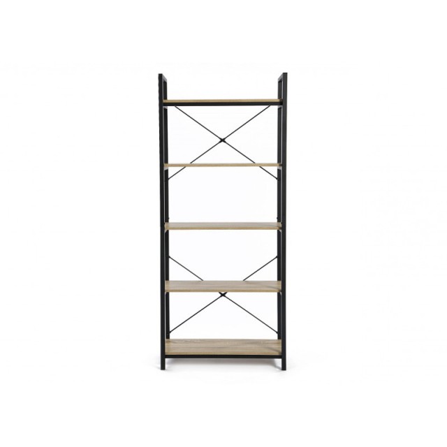 Μεταλλική Βιβλιοθήκη με 5 Ράφια 60 x 30 x 170 cm Idomya 30080263