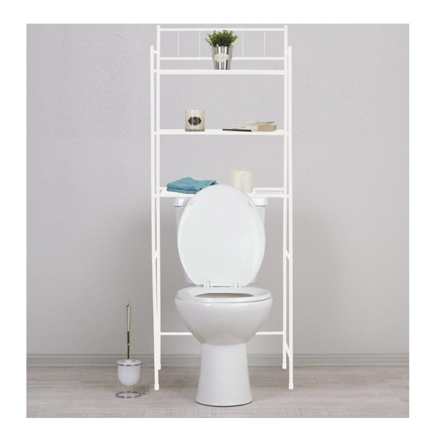 Μεταλλική Εταζέρα Μπάνιου με 3 Ράφια 60 x 23 x 160 cm JE CHERCHE UN...