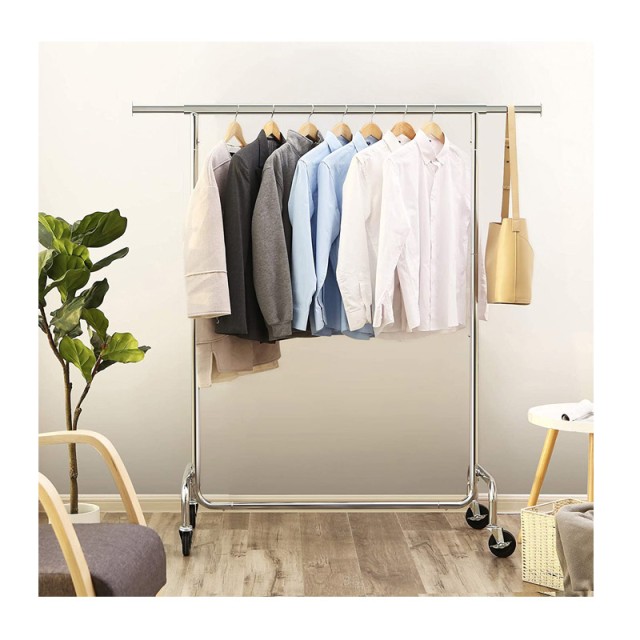 Μεταλλική Κρεμάστρα Ρούχων Δαπέδου Βαρέως Τύπου 110 / 150 x 45 x 16...