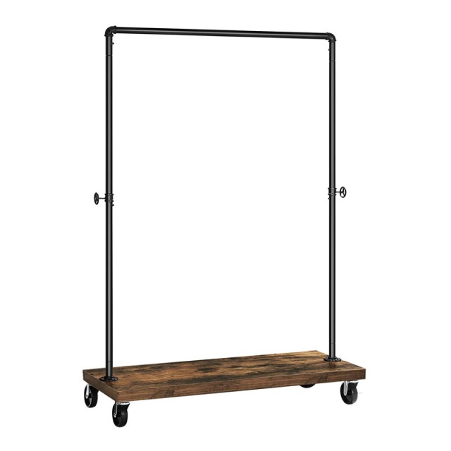 Μεταλλική Κρεμάστρα Ρούχων Δαπέδου 103.5 x 40 x 162 cm με Ρόδες Songmics HSR65BXV1 - 12 άτοκες δόσεις και 5% cash back