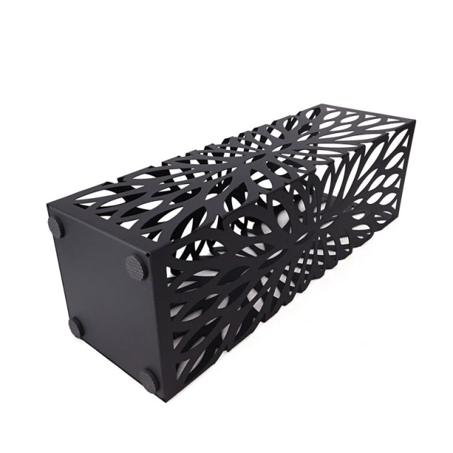 Μεταλλική Ομπρελοθήκη 15.5 x 15.5 x 49 cm Χρώματος Μαύρο Songmics LUC48B