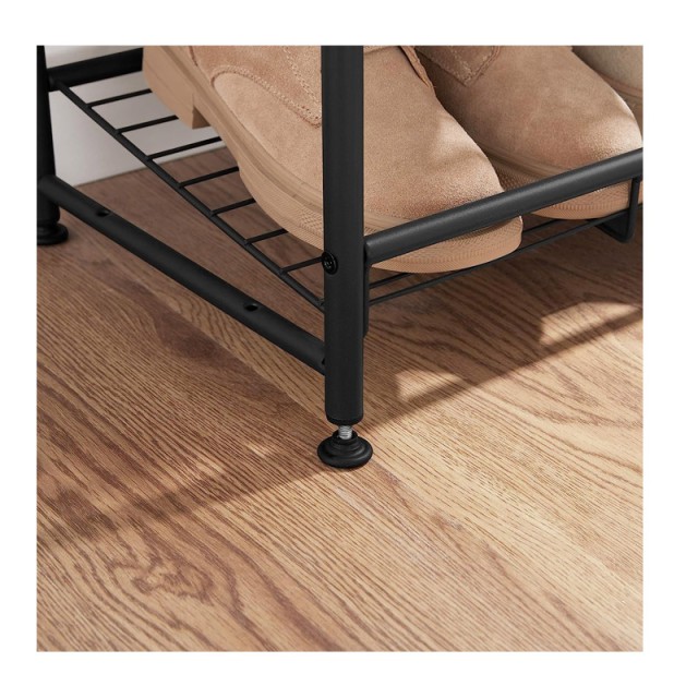 Μεταλλική Παπουτσοθήκη με 3 Ράφια 68.5 x 27.5 x 49.5 cm Songmics LMR066B01
