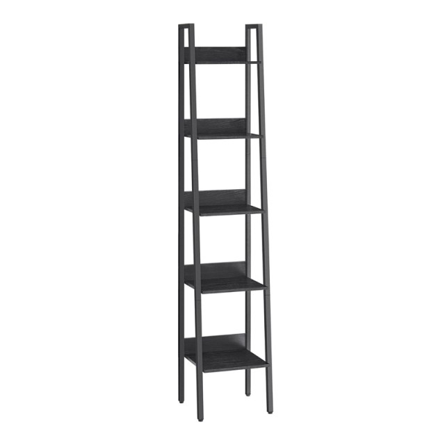 Μεταλλική Ραφιέρα με 5 Ξύλινα Ράφια 30 x 33.8 x 170 cm VASAGLE LLS109B56