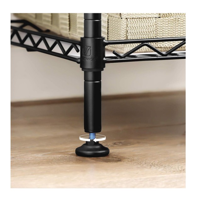 Μεταλλική Ραφιέρα Μπάνιου με 3 Ράφια 30 x 30 x 73 cm Songmics LGR103B01