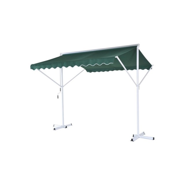 Μεταλλική Τέντα Κήπου 295 x 295 x 260 cm HOMCOM 840-145GN