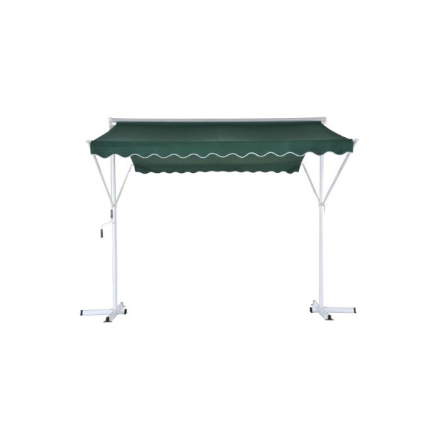 Μεταλλική Τέντα Κήπου 295 x 295 x 260 cm HOMCOM 840-145GN