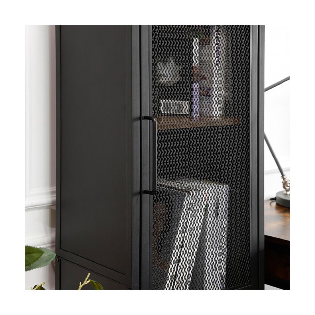 Μεταλλικό Έπιπλο με 3 Ντουλάπια 40 x 30 x 140 cm VASAGLE LSC054B01