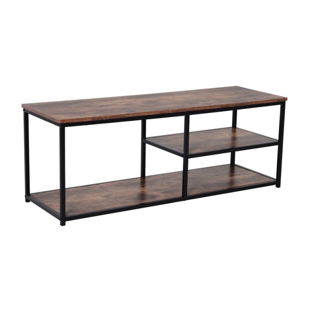 Μεταλλικό Έπιπλο Τηλεόρασης 120 x 40 x 45 cm HOMCOM 833-719