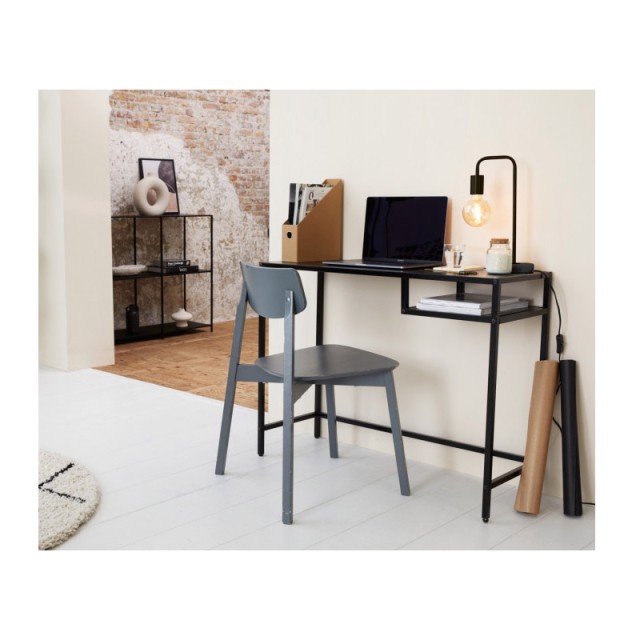 Μεταλλικό Γραφείο με 1 Ράφι 100 x 36 x 76 cm Orly Lifa-Living 8720195386216
