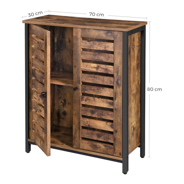 Μεταλλικό Ντουλάπι 70 x 30 x 80 cm VASAGLE LSC78BX