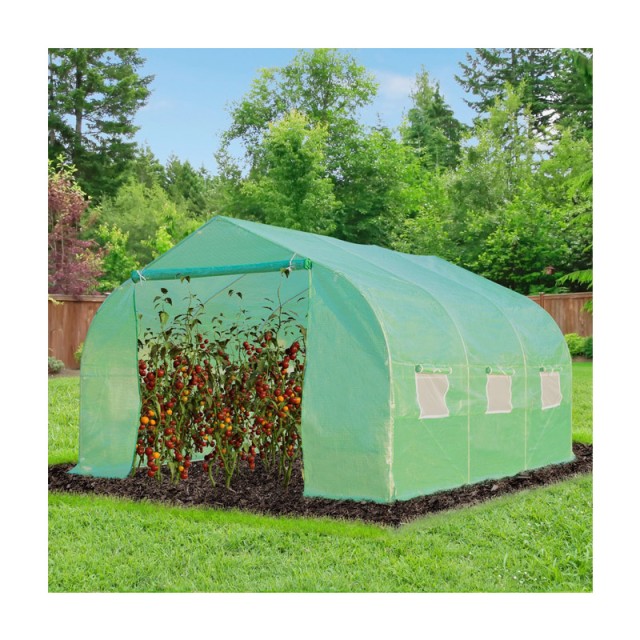 Μεταλλικό Θερμοκήπιο Τούνελ 3.5 x 3 x 2 m Outsunny 845-015