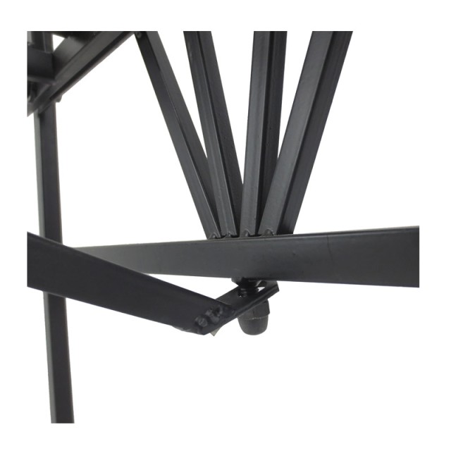 Μεταλλικό Διθέσιο Παγκάκι με Πέργκολα 115 x 59 x 203 cm Outsunny 84...