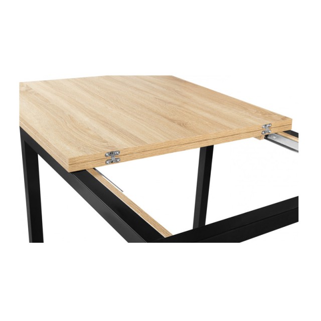 Μεταλλικό Επεκτεινόμενο Τραπέζι 160 x 78 x 78 cm Memphis Idomya 30088544