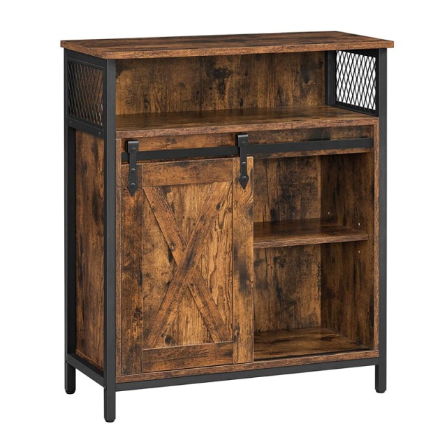 Μεταλλικό Έπιπλο με 1 Ντουλάπι και 1 Ράφι 70 x 30 x 80 cm VASAGLE LSC089B01V1